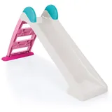 Dolu Meine erste Pastellrutsche für Kinder ab 2 Jahren, Kleinkindrutsche, Indoor-Rutsche, Spielgerät für Kinder, Outdoor-Spielgerät, Gartenrutsche, freistehende Rutsche, Kinder, Rosa/Weiß