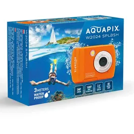 Easypix Aquapix W2024 Splash orange Kinder-Kamera