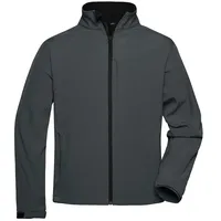 James & Nicholson Herren Softshell Jacke Softshelljacke JN135, carbon