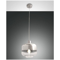 Fabas Luce Cathy Pendelleuchte E27 1X60W Metall und geblasenes Glas Farbverlauf gold