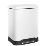 5 five simply smart Abfalleimer 6 l Weiß