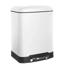5 five simply smart Abfalleimer 6 l Weiß