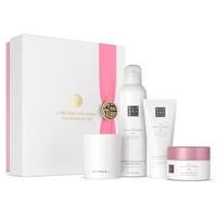RITUALS Geschenkset The Ritual of Sakura, M | Geschenkbox mit 4 Körperpflegeprodukten mit Reismilch und Kirschblüten | Pflegende Eigenschaften