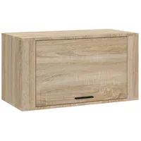 Furnicato Schuhschrank Wand-Sonoma-Eiche 70x35x38 cm Holzwerkstoff (1-St) - 2