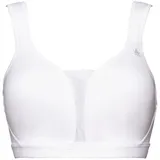 Odlo Damen Padded High Support_13071d Gepolsterter Sport BH, Weiß, 85D