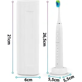 Berdsen Galaxy Schallzahnbürste Weiß + Reiseetui