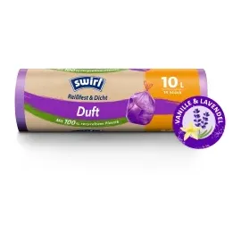 Swirl Müllbeutel 10 L Reißfest - Dicht 14 Stück