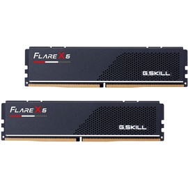 G.Skill Flare X5 schwarz DIMM Kit 32GB, DDR5-6000, CL32-38-38-96, on-die ECC (F5-6000J3238F16GX2-FX5)