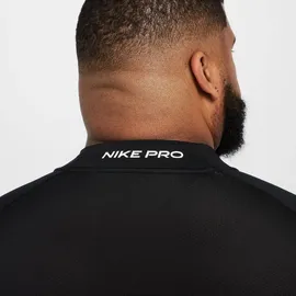 Nike Pro Dri-FIT Warm Mock Herren Sweatshirt, schwarz XL