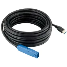 Exsys EX-1406 USB A USB A Männlich Weiblich Schwarz USB Kabel 10 m, USB 3.0, USB Kabel