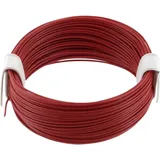 econ connect KL004RT10 Litze 1 x 0.04 mm2 Rot 10 m