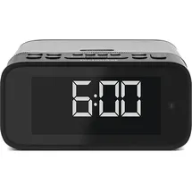 TechniSat DIGITRADIO 52 BT DAB+/UKW-Uhrenradio mit Bluetooth-Funktion, DAB+/UKW, DAB, DAB+, AM, FM, Bluetooth, Schwarz