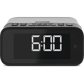 TechniSat DIGITRADIO 52 BT DAB+/UKW-Uhrenradio mit Bluetooth-Funktion, DAB+/UKW, DAB, DAB+, AM, FM, Bluetooth, Schwarz