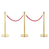 Stagecaptain Absperrständer Personenleitsystem PLS-150 1,5 m gold