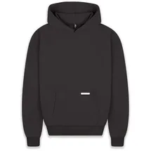 bazix republiq Super Heavy Blank Hoodie - Braun - S