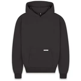 bazix republiq Super Heavy Blank Hoodie - Braun - S