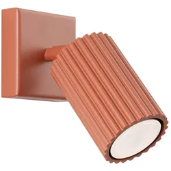 Wandstrahler Karbon rot GU10
