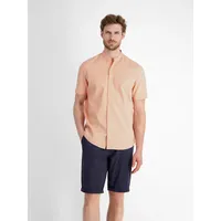 Lerros Kurzarmhemd in Seersuckerqualität - pale papaya, - XL