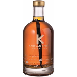 Karavan Cognac mit Vanilleschote verfeinert, feine Spirituosen, 40% Vol. (1 x 0.7 l)