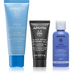Apivita Aqua Beelicious Hydrating & Refreshing Routine Set Gesichtspflegeset für hydratisierte und strahlende Haut