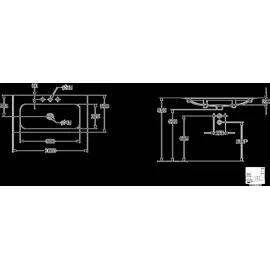 Villeroy & Boch Finion Schrankwaschtisch 100 x 50 cm 4164A3R1