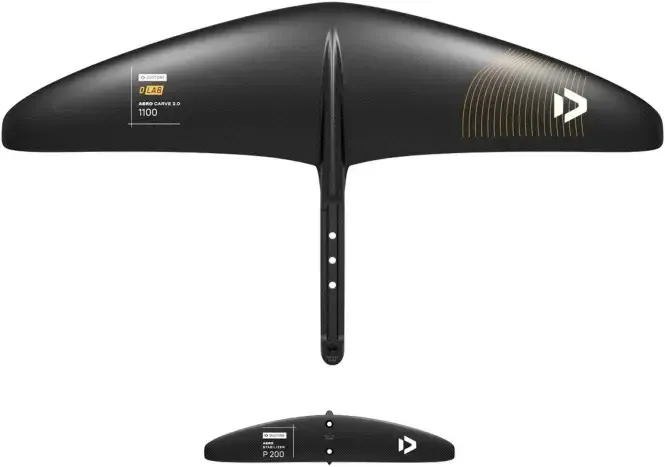 DUOTONE AERO CARVE 2.0 D/LAB Foil 2024 - 1100/200