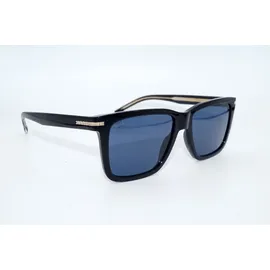 Boss 1598/S Herren-Sonnenbrille Vollrand Quadratisch Acetat-Gestell, schwarz