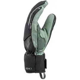 Leki Hevon 3D Skihandschuhe Black/Dusty Green 10