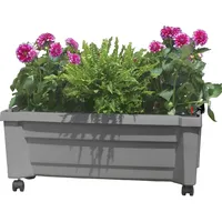 KHW Calypso Pflanzkasten 79 x 35 x 33 cm Grau