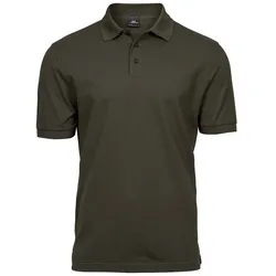 Tee Jays  Herren Stretch Poloshirt Milo in Grün, Gr. S