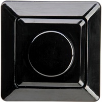 Kopp Aufputz-Programm Standard, schwarz, LED-Dimmer (Phasenanschnittsdimmer), 3-35 W, 820205009