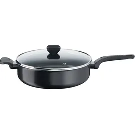 Tefal B55537 Easy Cook & Clean Schmorpfanne 28 cm mit Glasdeckel