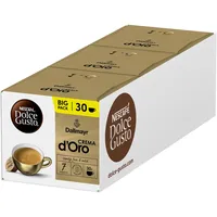 NESCAFÉ DOLCE GUSTO DALLMAYR Crema d'Oro Kaffeekapseln 3er Vorratspack (3 x 30 Kapseln)
