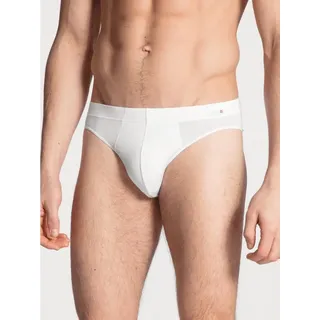 CALIDA Slip Evolution weich, ohne Eingriff, elastisch, Single Jersey-Qualität weiß M (50)