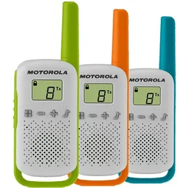 Motorola Talkabout T42 grün / blau /orange 3 Einheiten