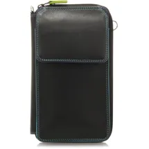 MyWalit Zip Round Multi Damen Geldbörse schwarz