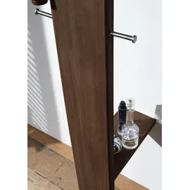 Massivmoebel24 Garderobe Sheesham 36x32x200 smoked cherry gebeizt Toronto #143