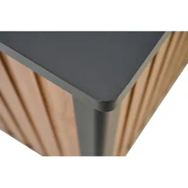 Siena Garden Kissenbox 181 x 79 x 75 cm woodlook braun