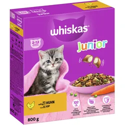 Whiskas Junior Huhn 800 Gramm Katzentrockenfutter