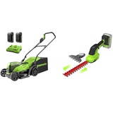 Greenworks 24V Gras- und Strauchschere 2-in-1 inkl. 2Ah Battery