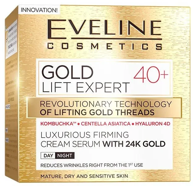 Luxuriöses straffendes Creme-Serum mit 24 Karat Gold 40+