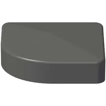 GROJA Kappe für variablen Eckpfosten 7 x 7 cm Anthrazit