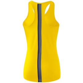 Erima Squad Funktions Tanktop Damen yellow/black/slate grey 36