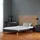 Homestyle4u Polsterbett 90 x 200 cm Grau