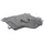 Kleinmetall Rücksitzschondecke Prestige grau 155 x 140 cm