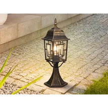 meineWunschleuchte Sockelleuchte Gartenlaterne Terrassenbeleuchtung Wegbeleuchtung Höhe 47cm