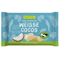 RAPUNZEL Weiße Schokolade mit Kokosstückchen 100 g