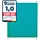 Floordirekt Plissee Faltrollo Magic 120 x 200 cm Petrol