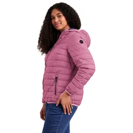 STOY Damen Steppjacke mit Kapuze - Große Größen STS 3 WMN QLTD JCKT, dunkelorchidee, 50,