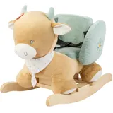 Nattou - Schaukel-Spielzeug Mila, Kuh - Braun/Grün